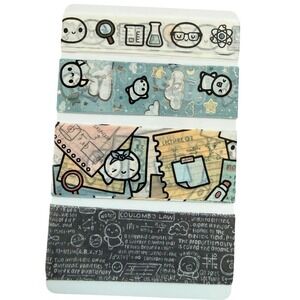The Coffee Monsterz Co Washi Tape Sampler 2025 Q3 Sub TCMC Discovery Planner